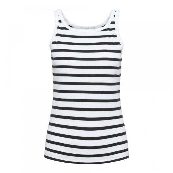 SELENA STRIPE A-Black Multi