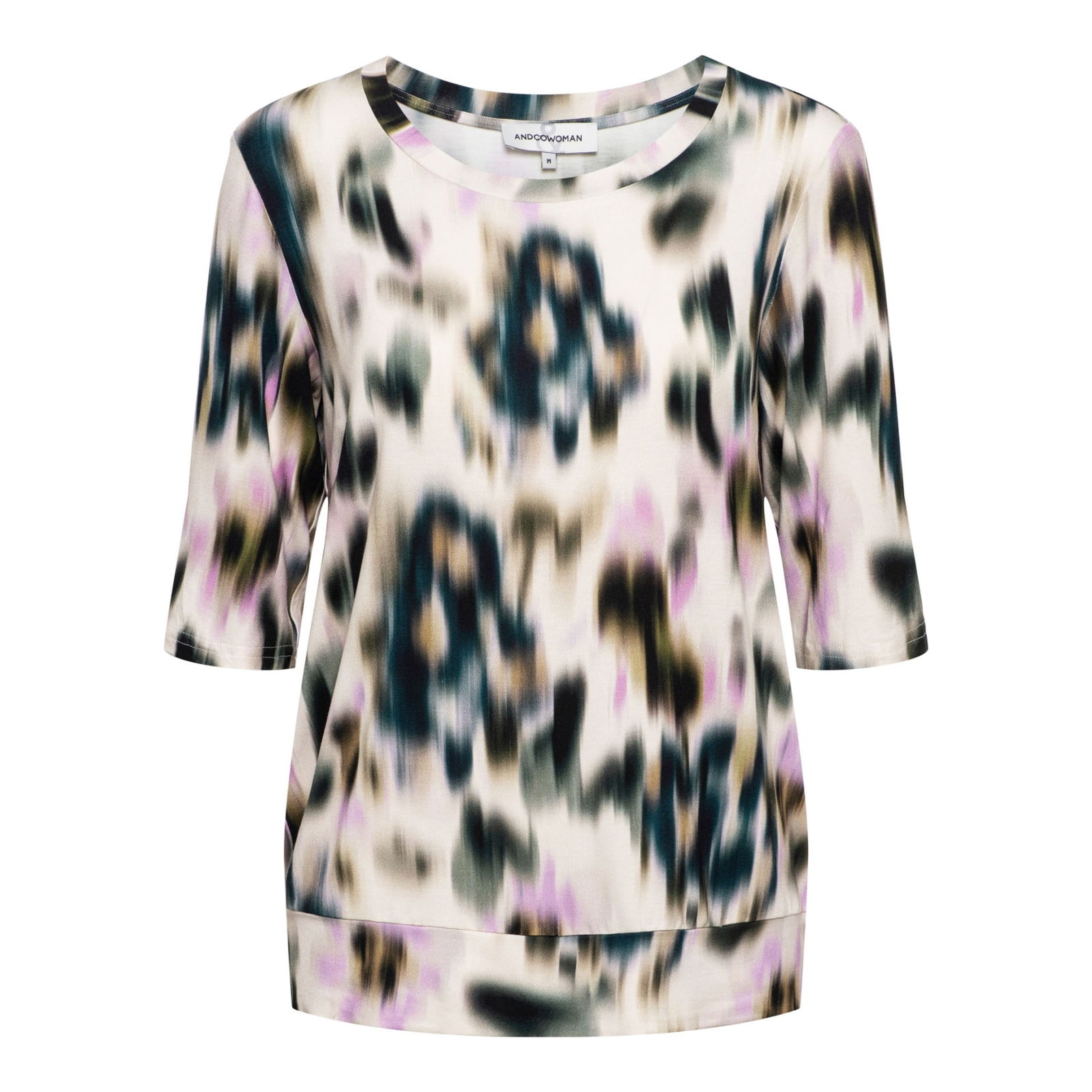 LUCILLE FADED FLOWER KN-Khaki multi