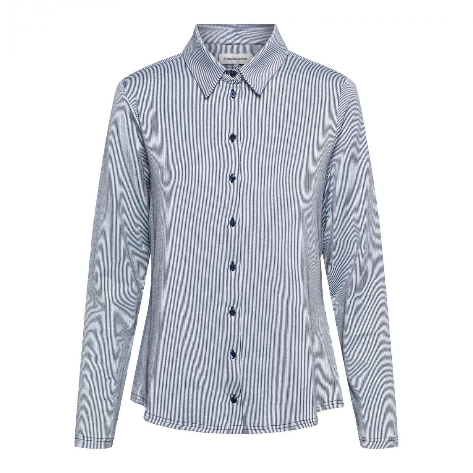 LOTTE STRIPE BR-Navy – White