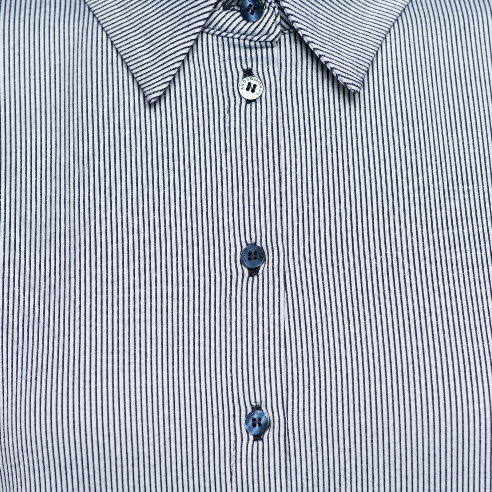LOTTE STRIPE BR-Navy – White
