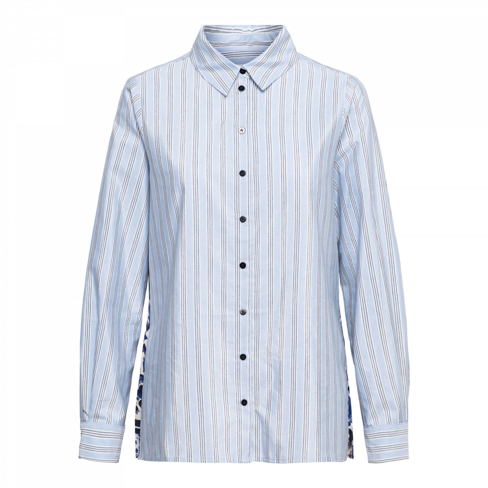AUBRIE STRIPE PATCHW BL-Light Blue multi