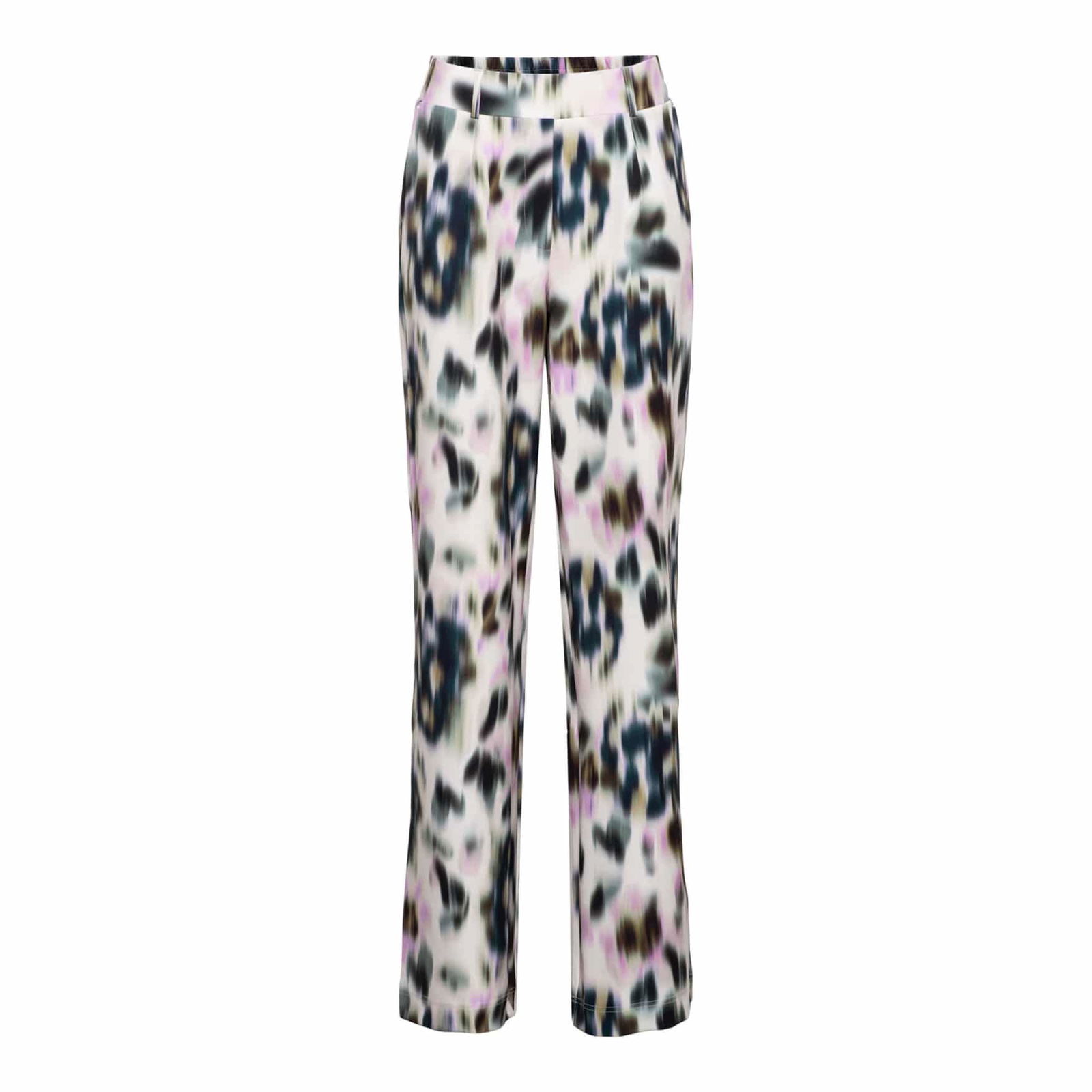 CAMILLA FADED FLOWER KN-Khaki multi