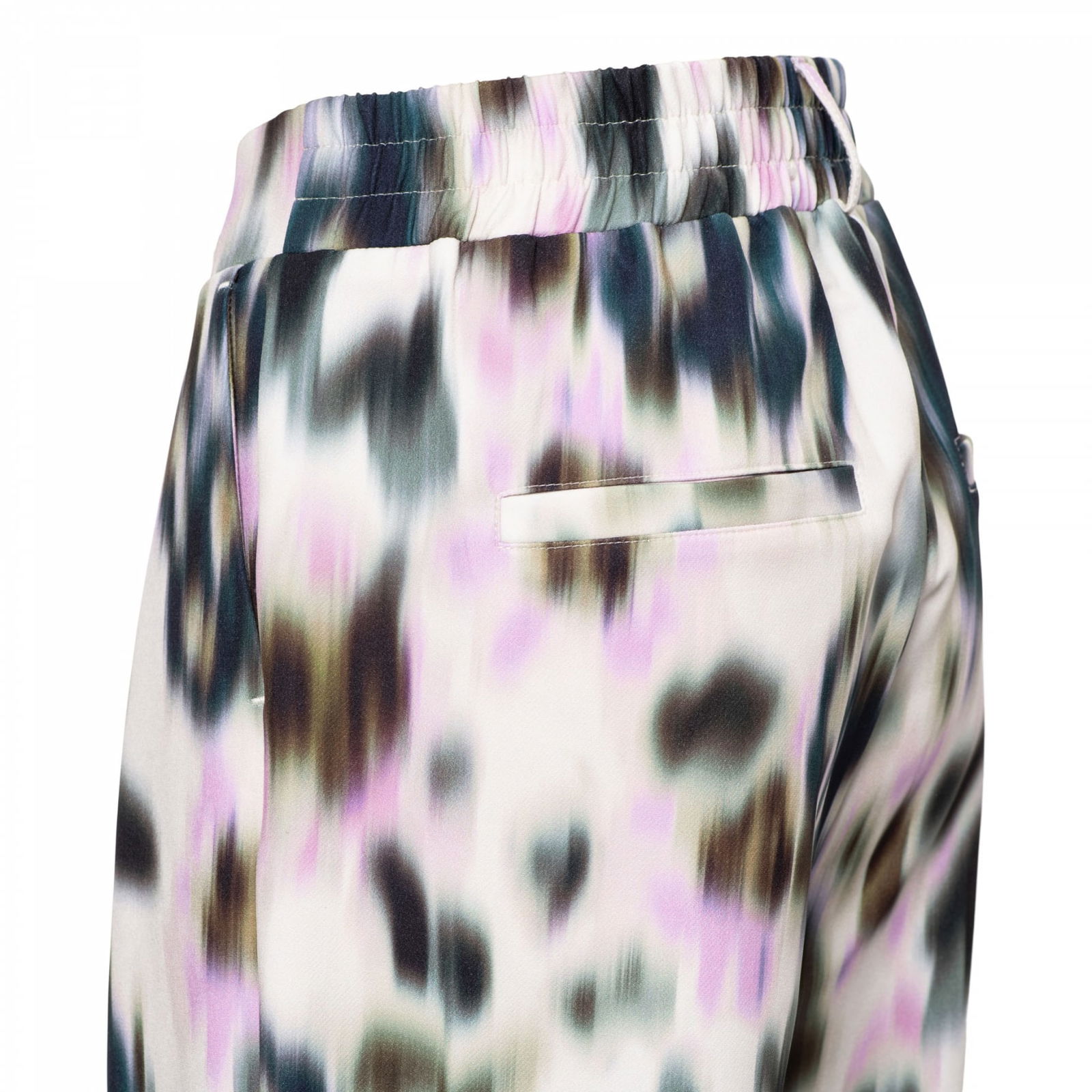 CAMILLA FADED FLOWER KN-Khaki multi