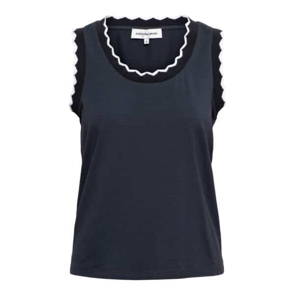 TAIA BH-Navy – Off White