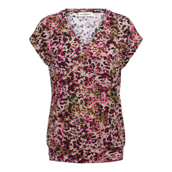 LUCIA ANIMAL KN-Khaki multi