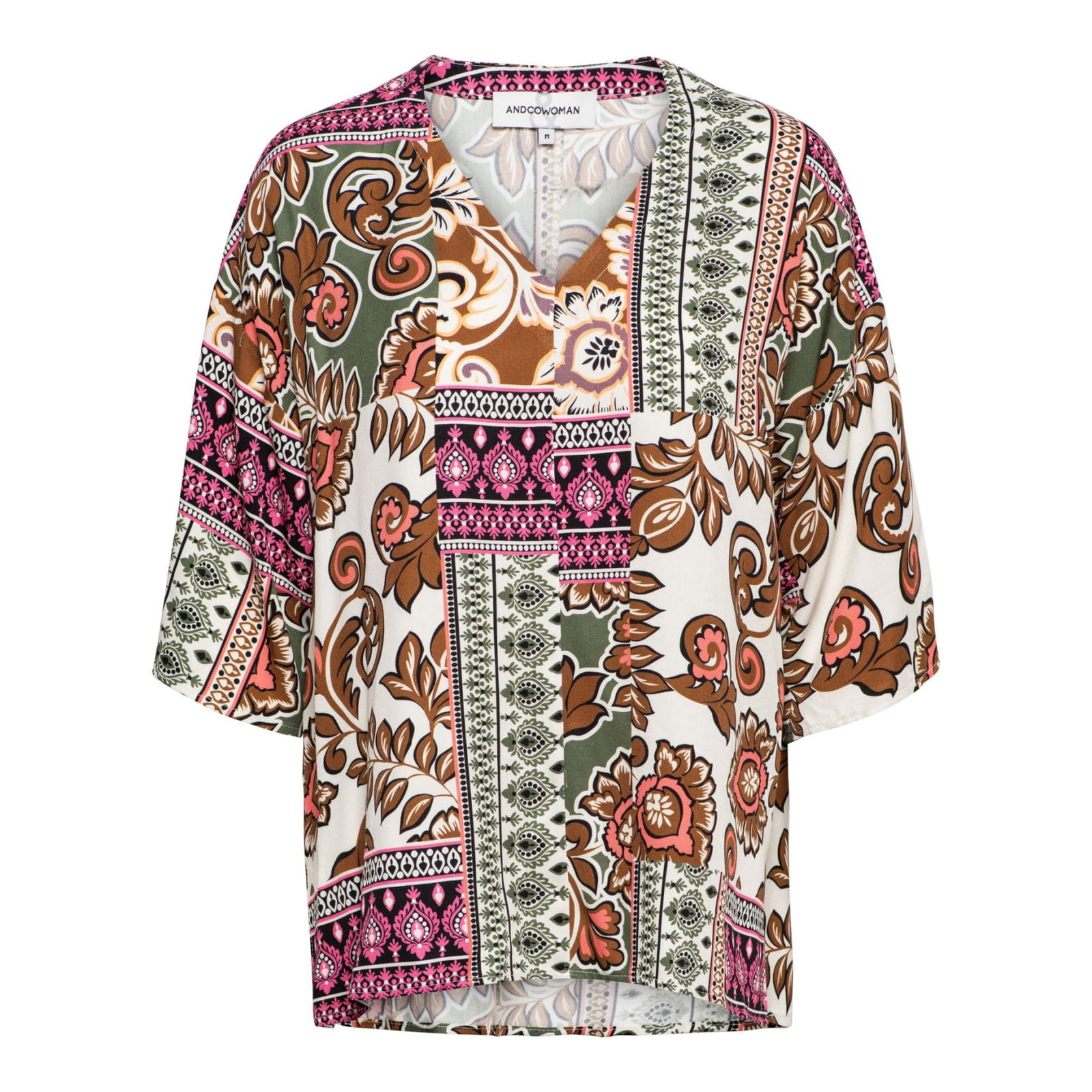 NENA PAISLEY ON-Olive multi