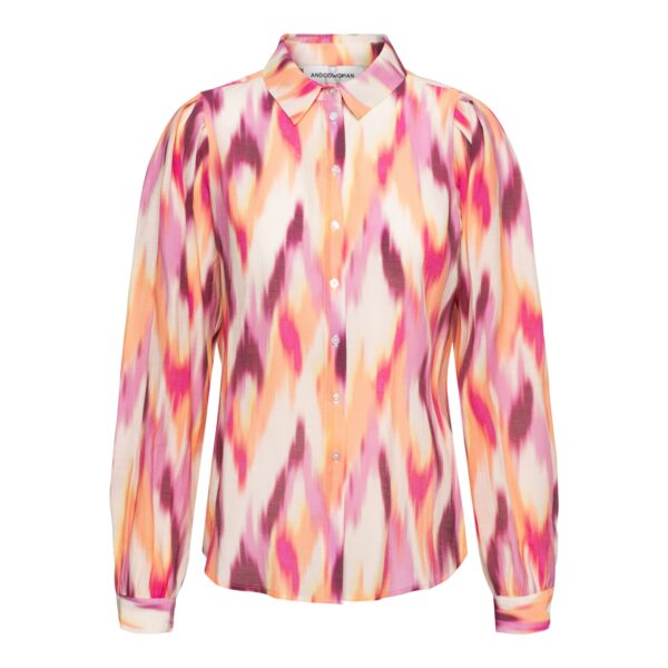 APOLLO IKAT OS-Peach Orange mult