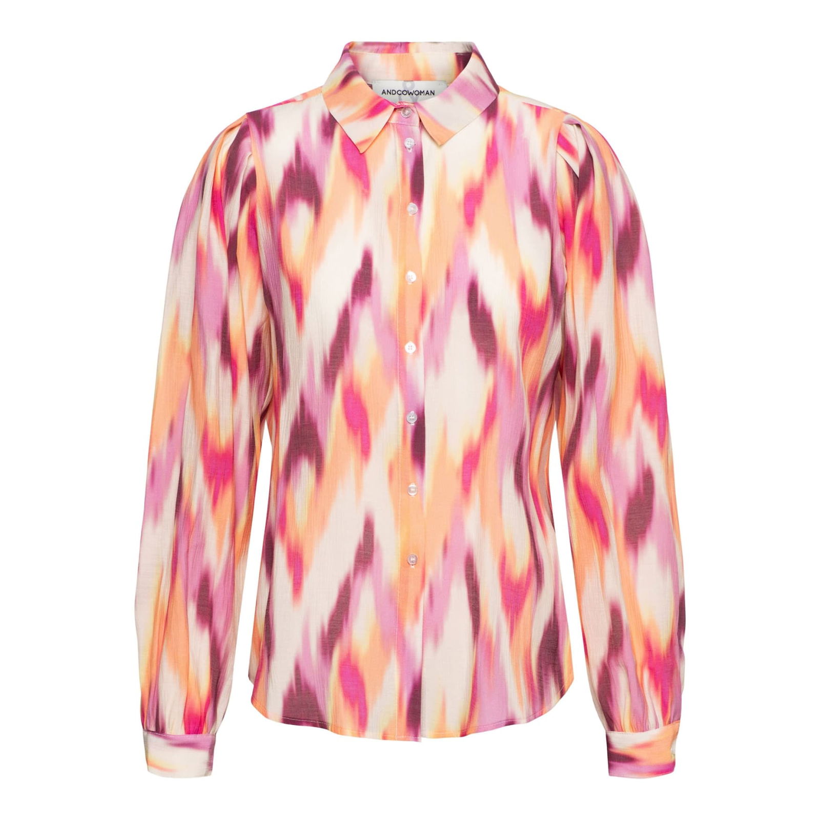 APOLLO IKAT OS-Peach Orange mult