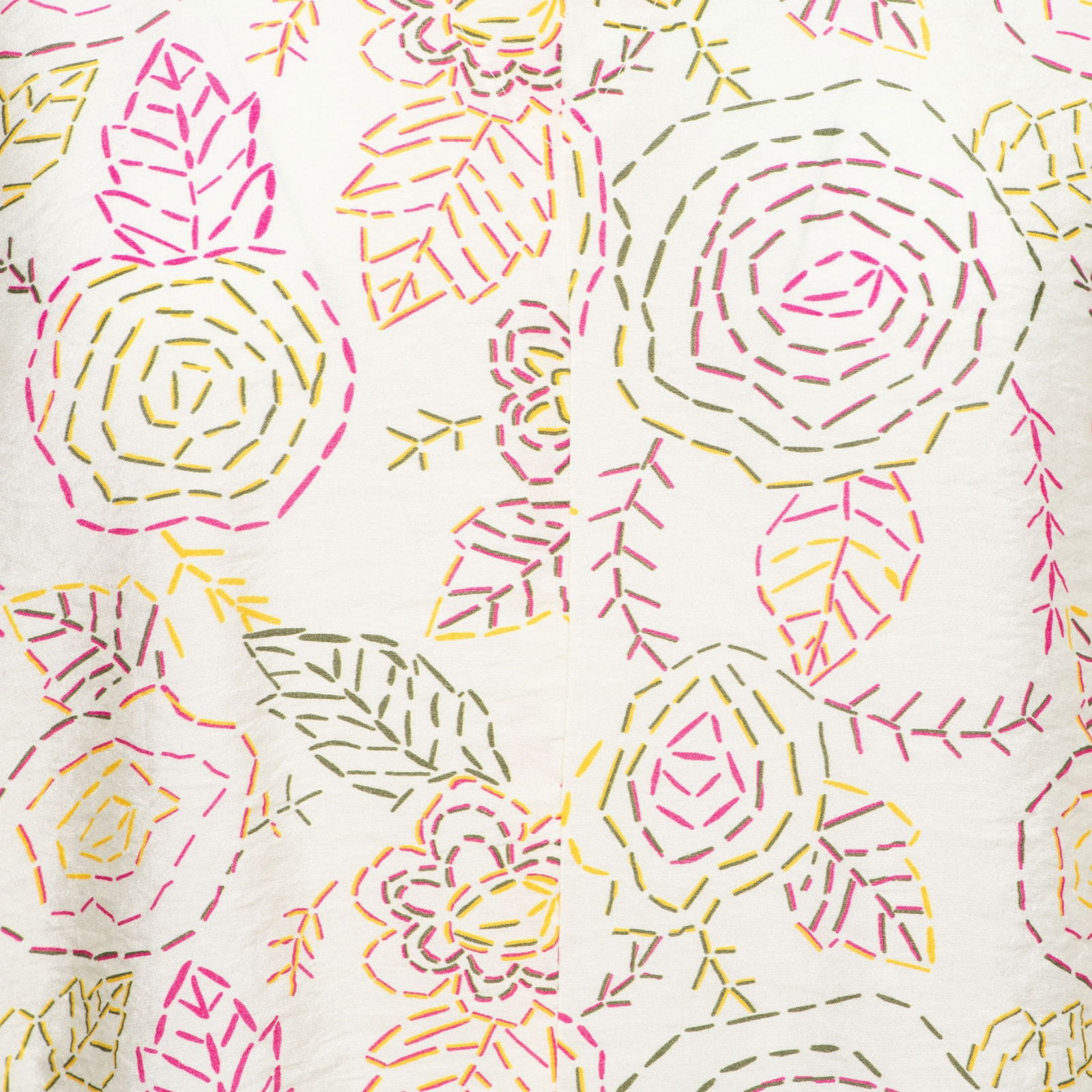 AYLA STITCH FLOWER CH-Cream multi