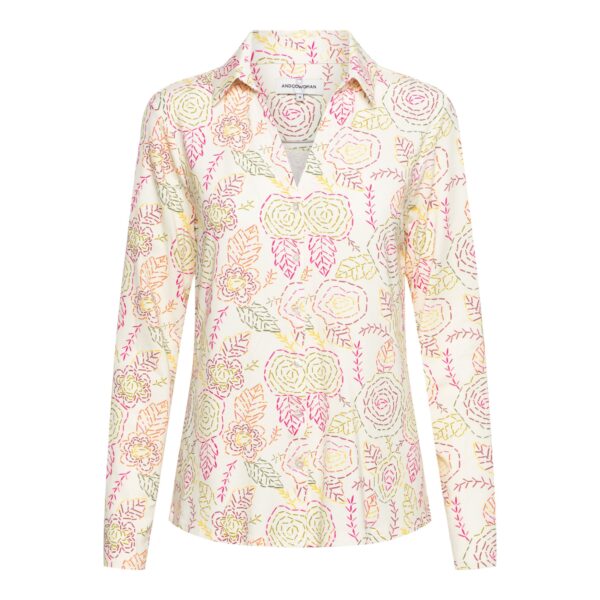 VAYEN STITCH FLOWER CH-Cream multi