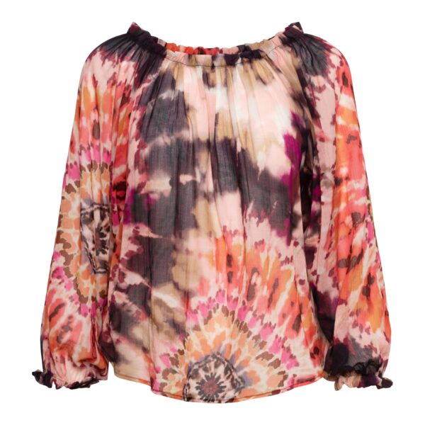 ACHA TIE-DYE PS-Soft Pink multi