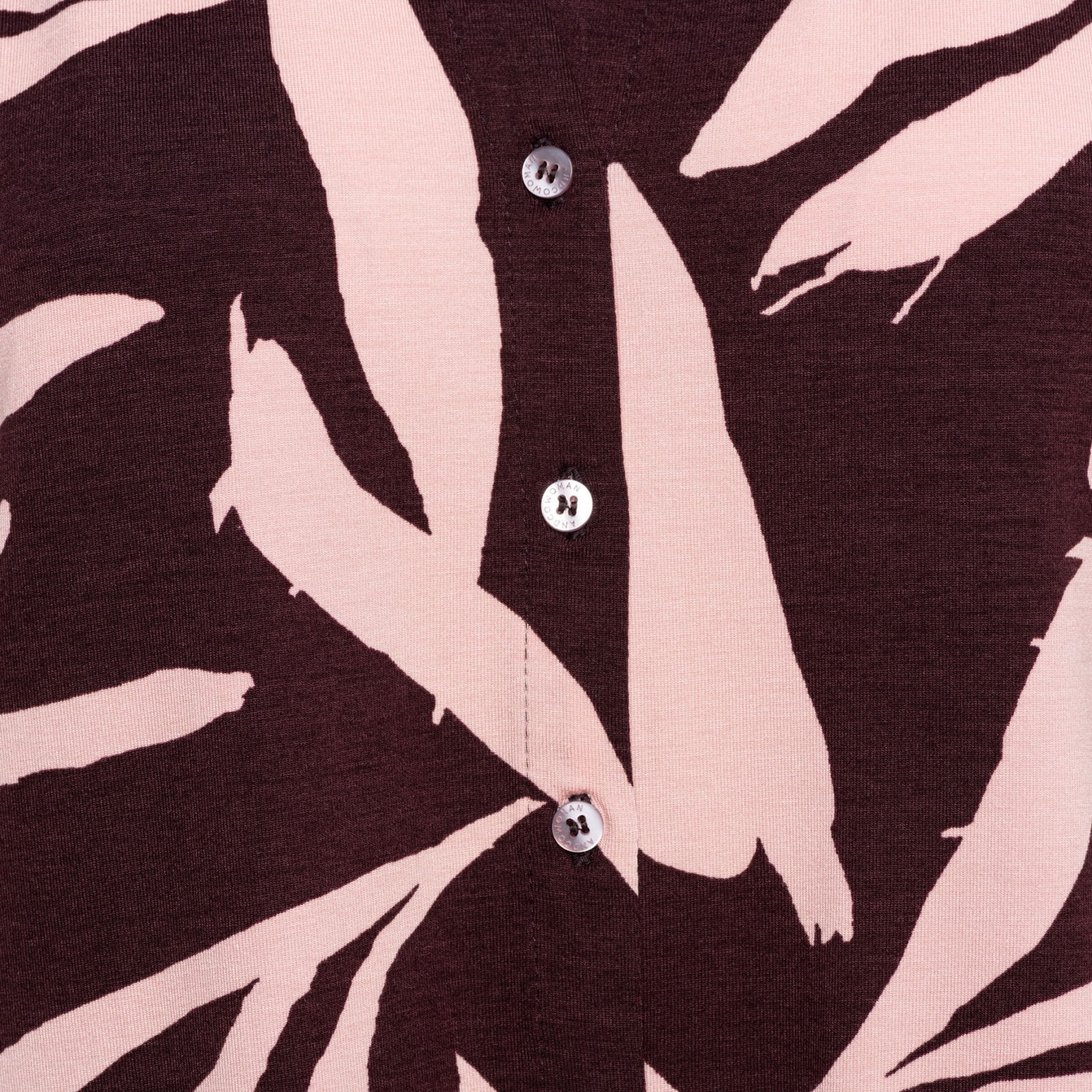 VALETTA LEAF PA-Aubergine multi