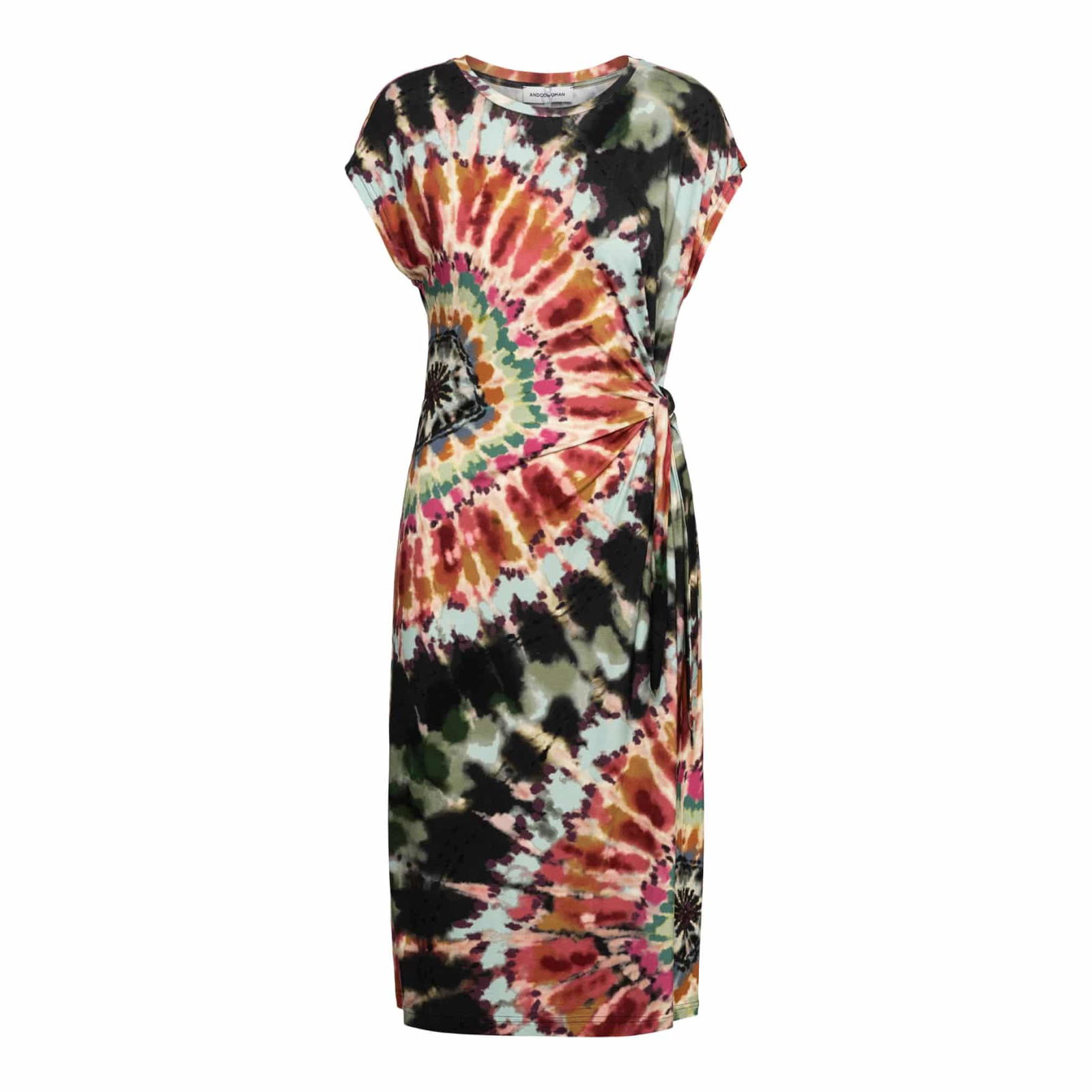LIZZY TIE-DYE N-Green multi