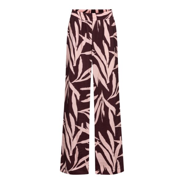 NADINE LEAF PA-Aubergine multi