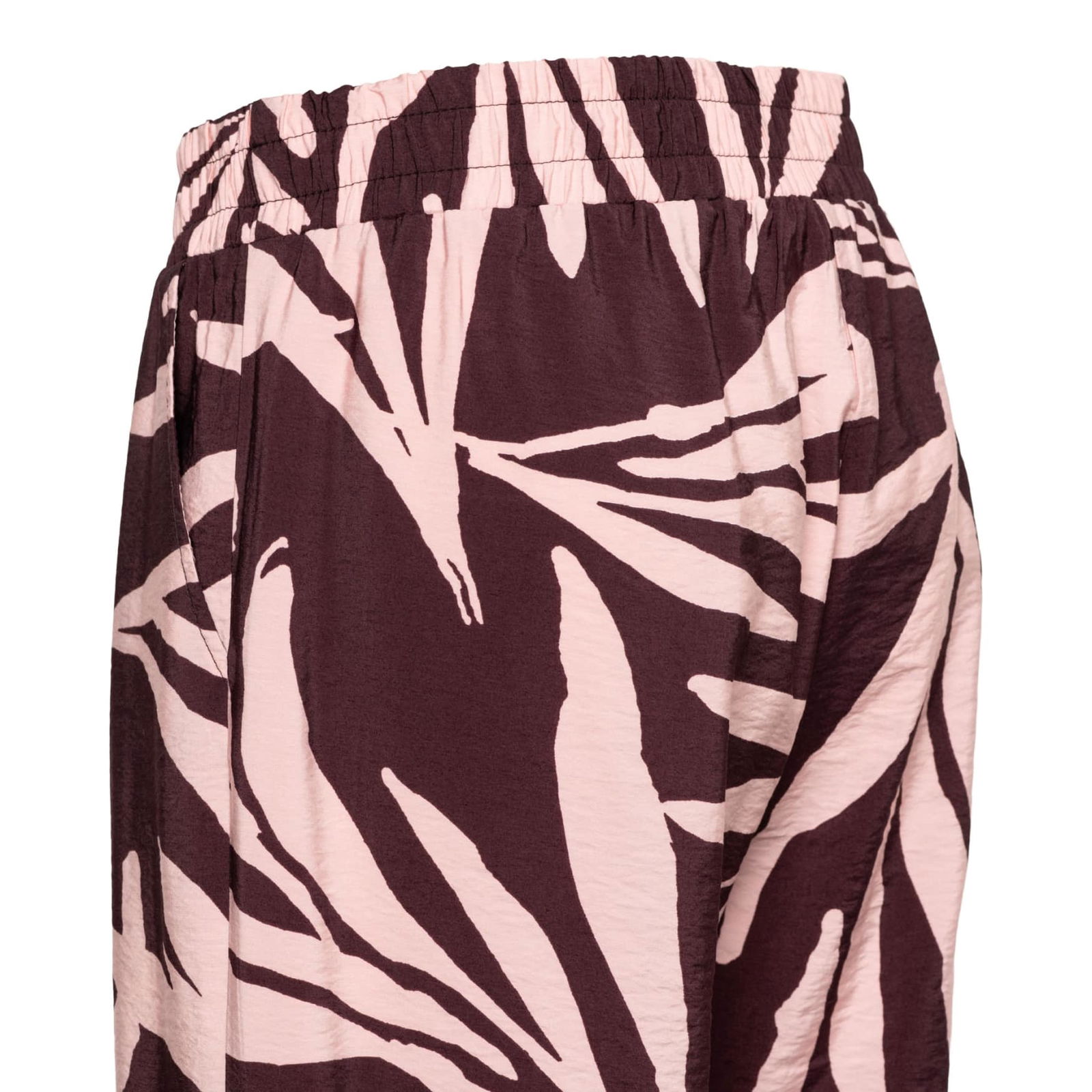 NADINE LEAF PA-Aubergine multi