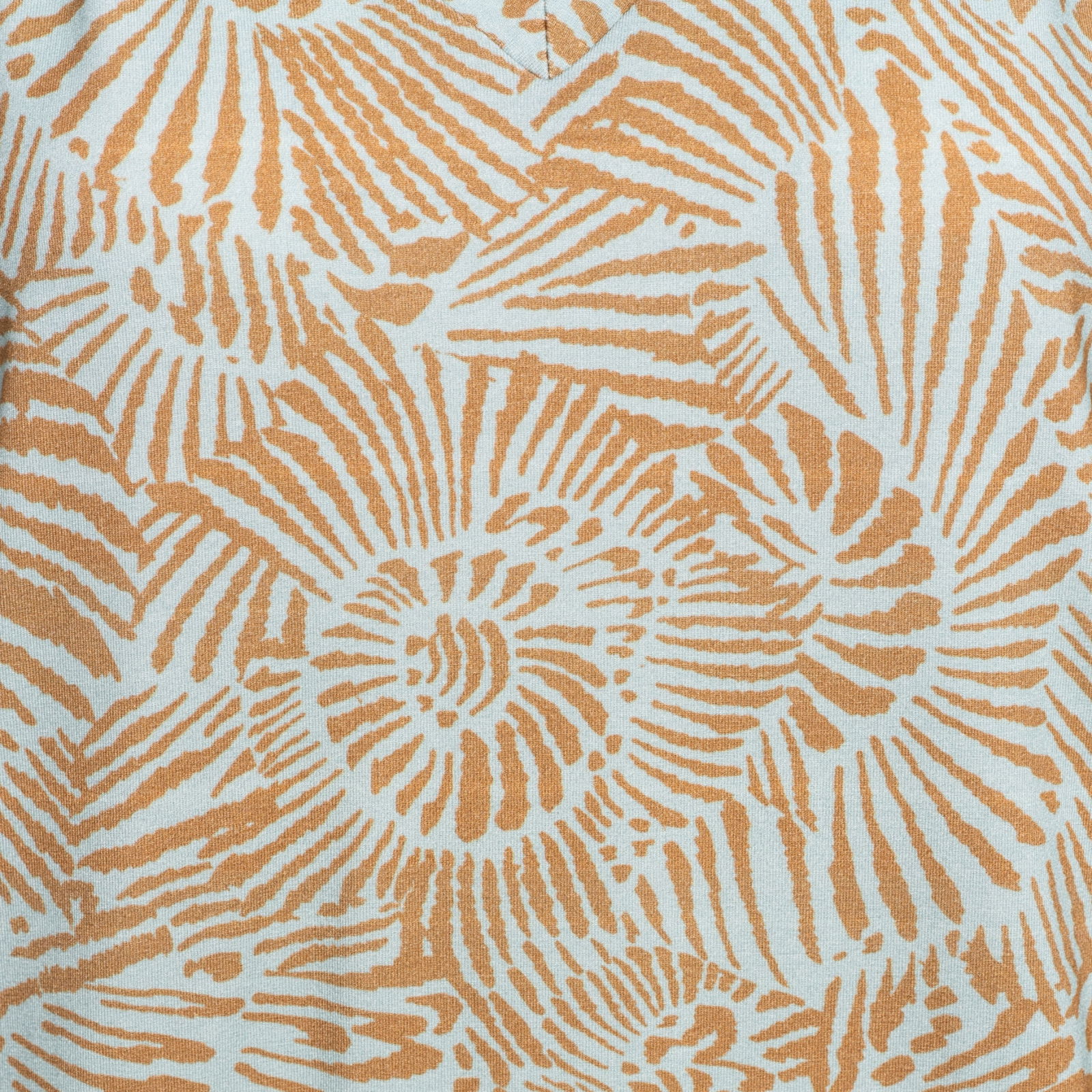 LUCIA FOSSIL FLOWER NT-Pastel Turq multi