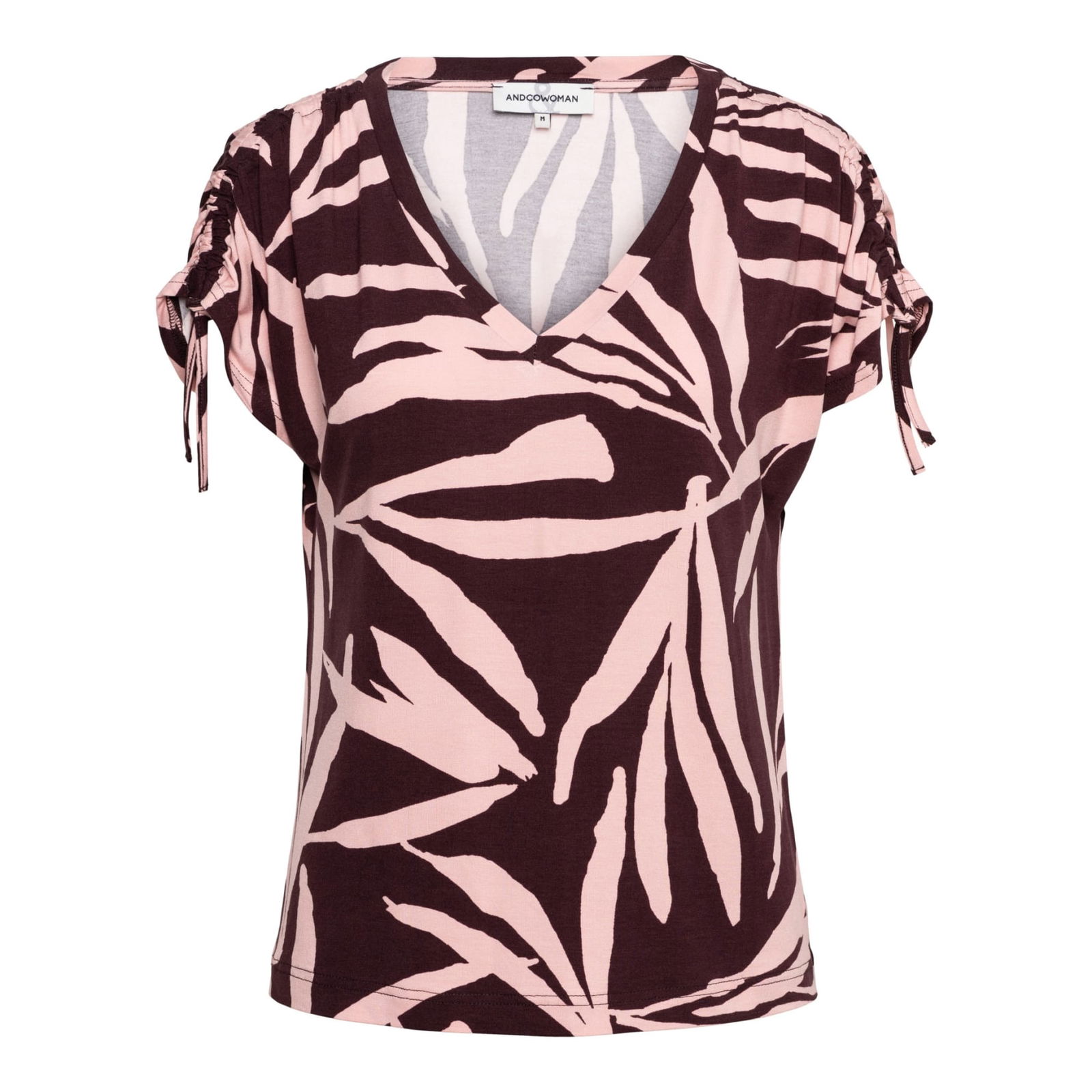 VIANA LEAF PA-Aubergine multi
