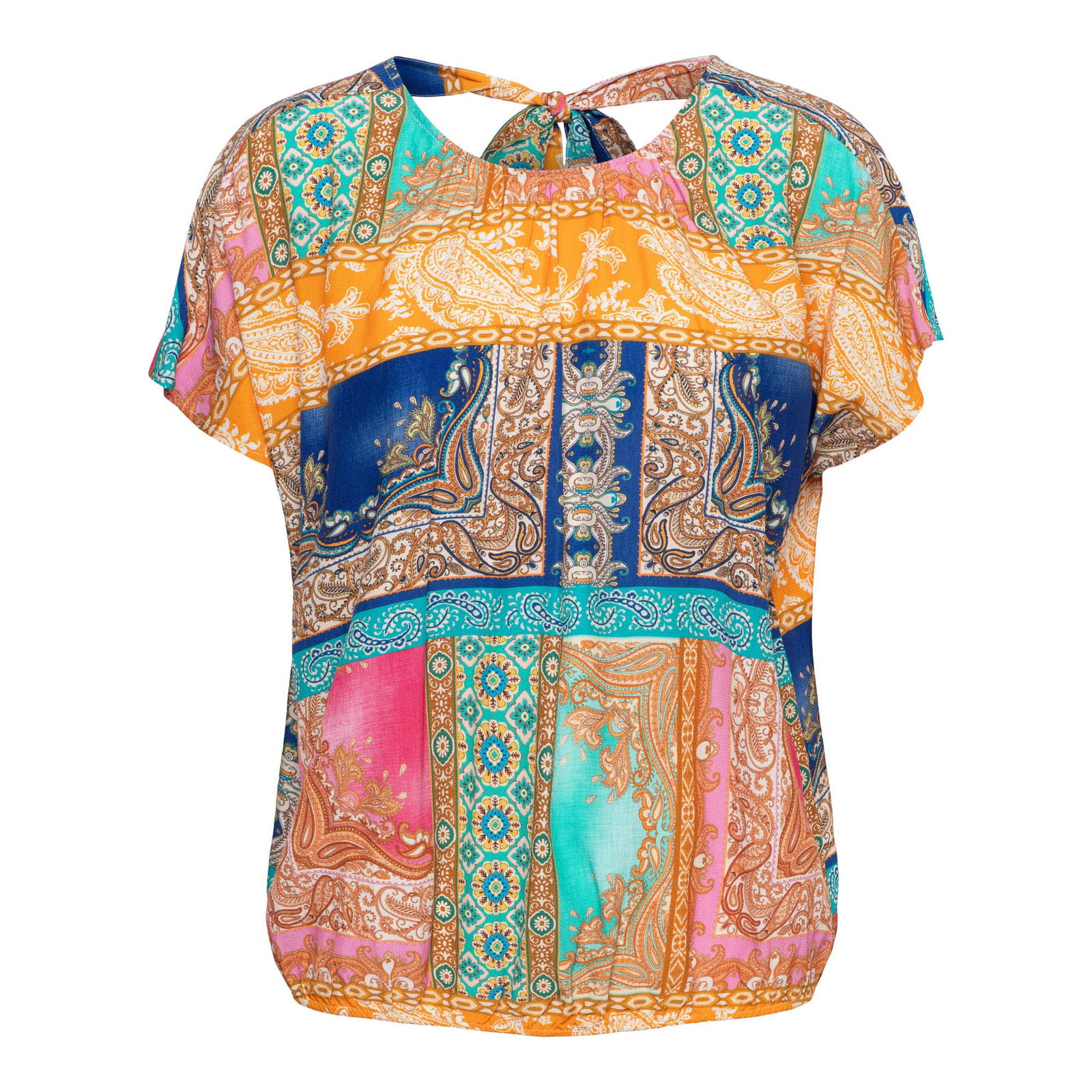 ALISA MULTI PAISLEY K-Cobalt multi