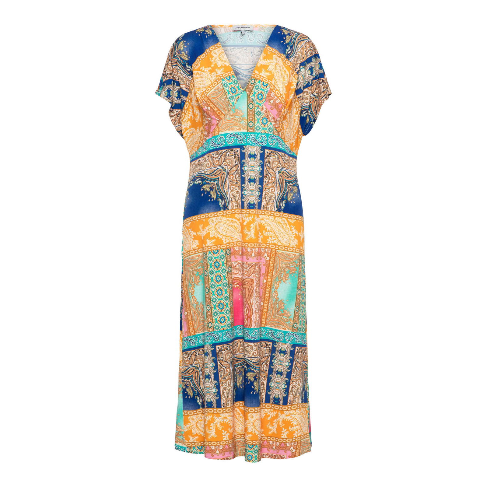 LIA MULTI PAISLEY K-Cobalt multi