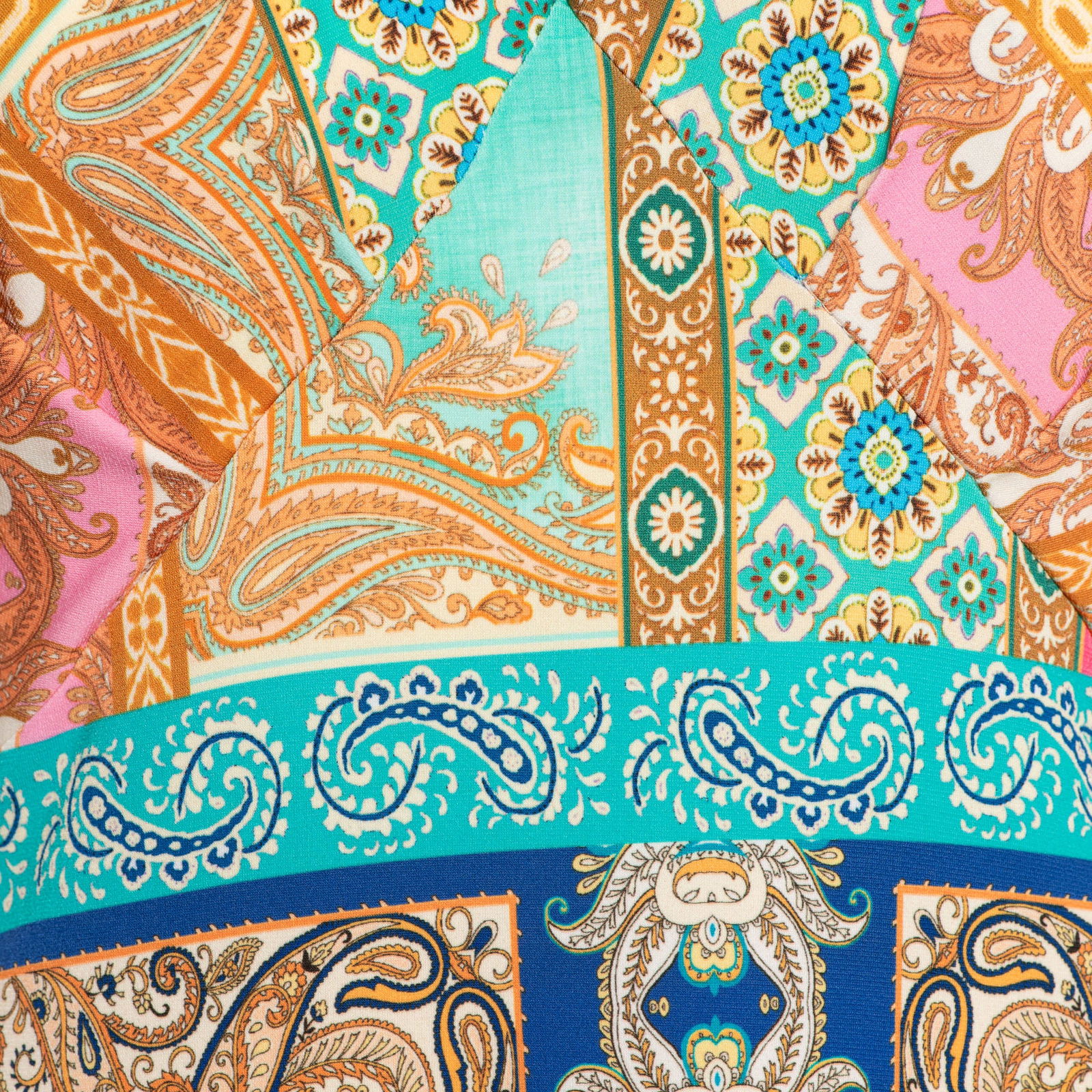 LIA MULTI PAISLEY K-Cobalt multi