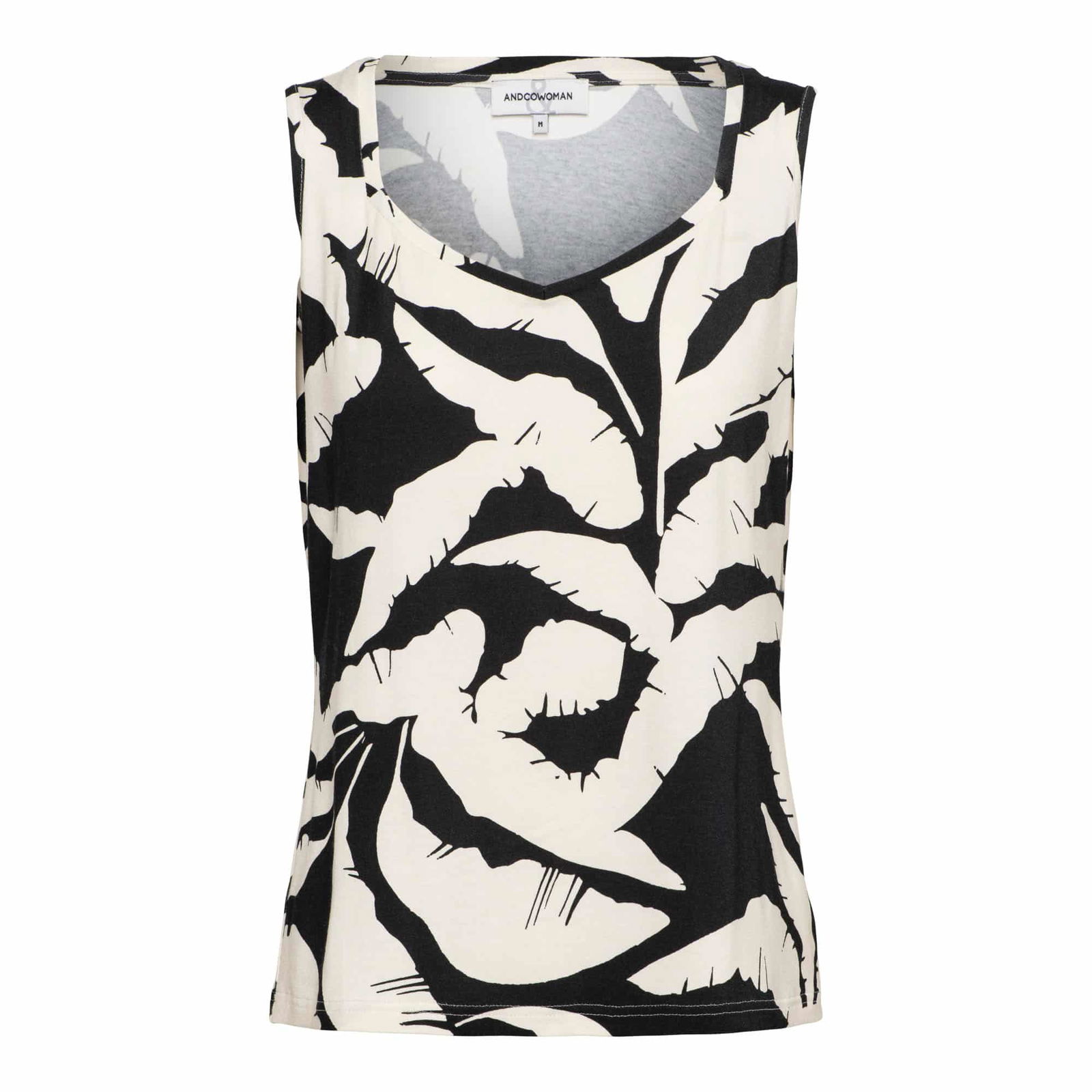 VIA BANANA LEAF A-Black multi