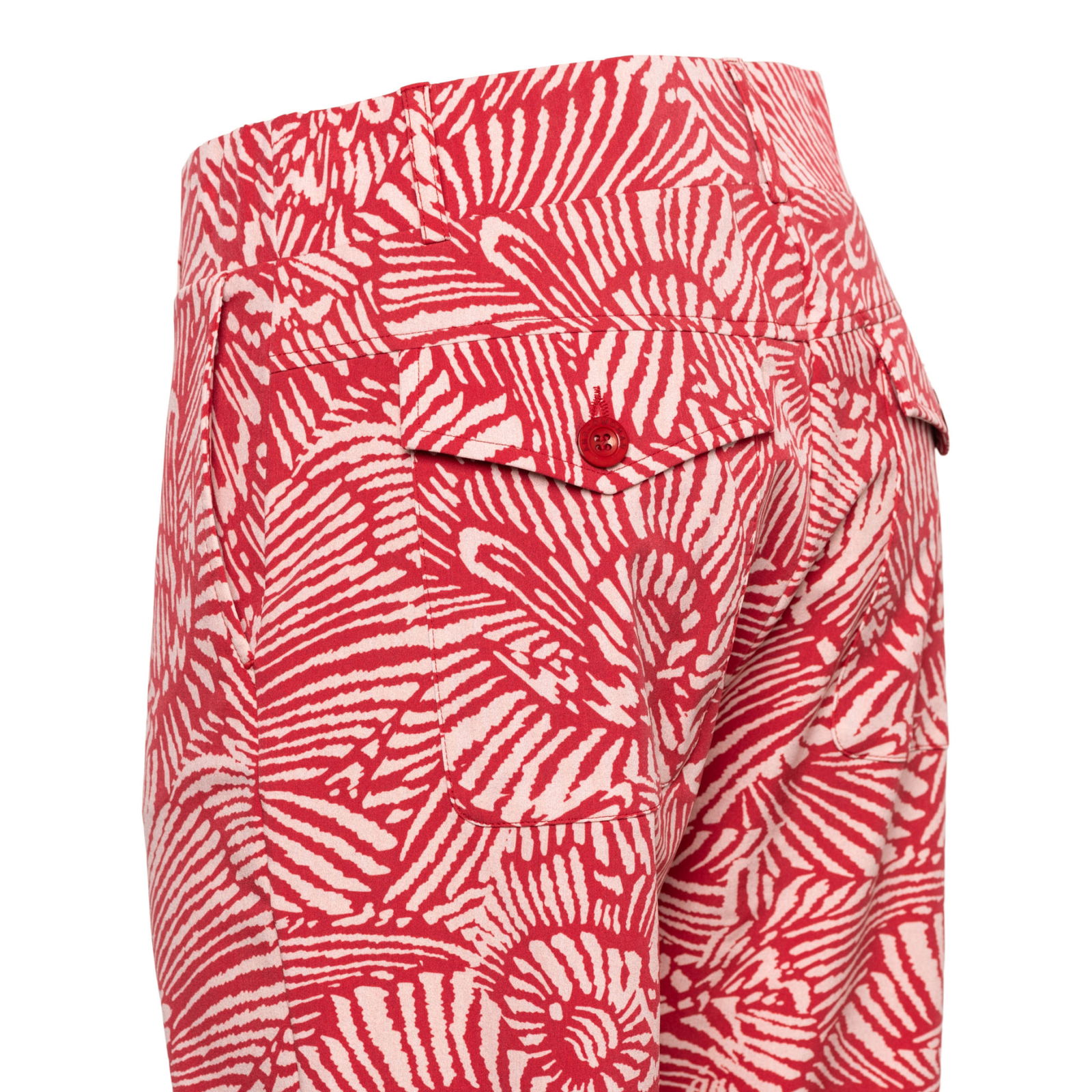 POSIE FOSSIL FLOWER LR-Stone Red multi