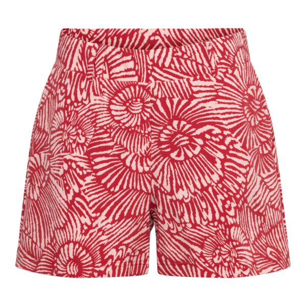 POSIE SHORT FOSSIL FLW LR-Stone Red multi