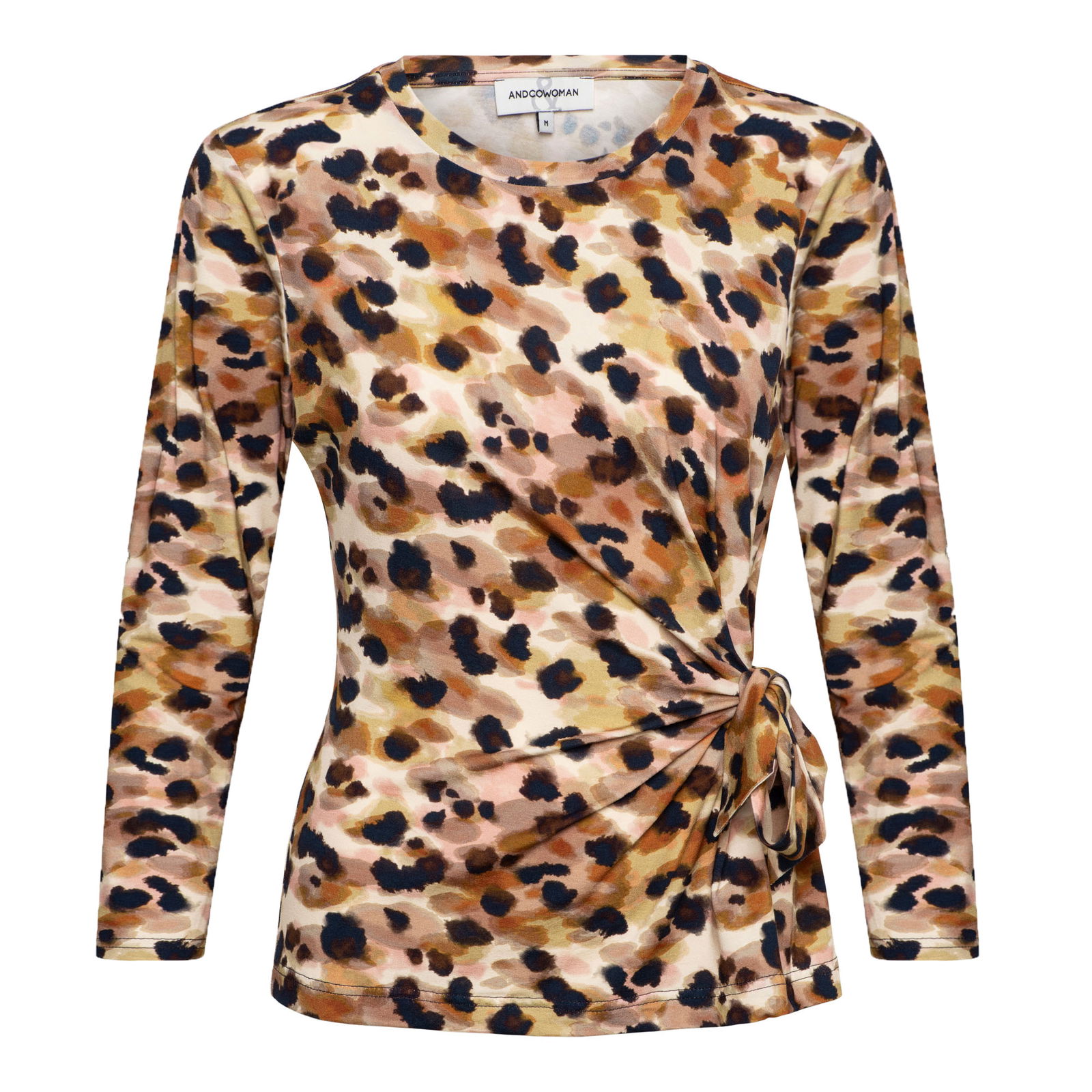 LIZZY ANIMAL DOT M-Beige multi