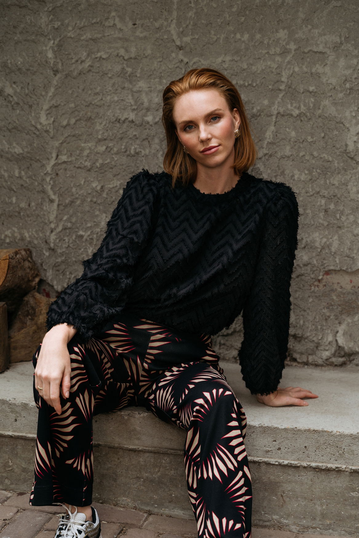 DAWN GRAPHIC A-Black multi