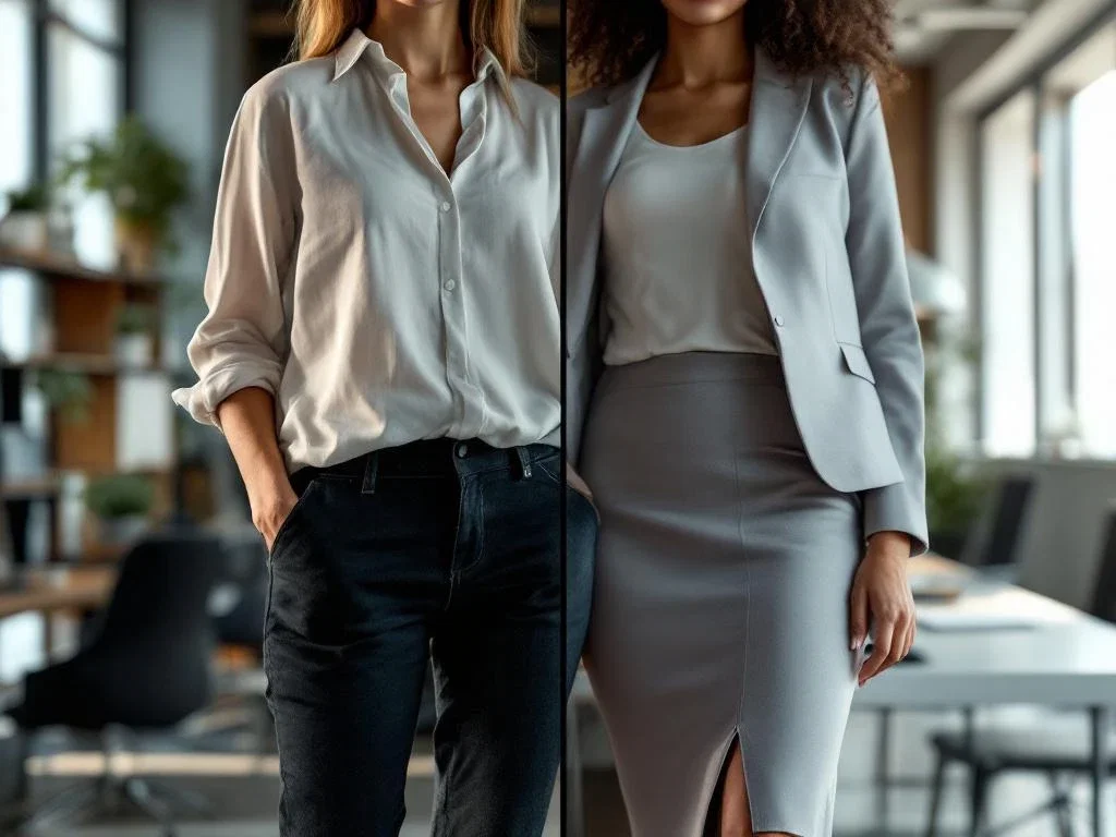 Wat is het verschil tussen casual en formele werkkleding?