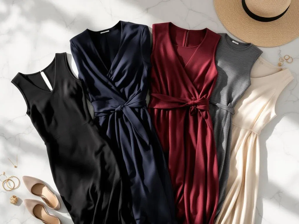 Wat zijn essentiële stretch jurk modellen voor elke vrouw?