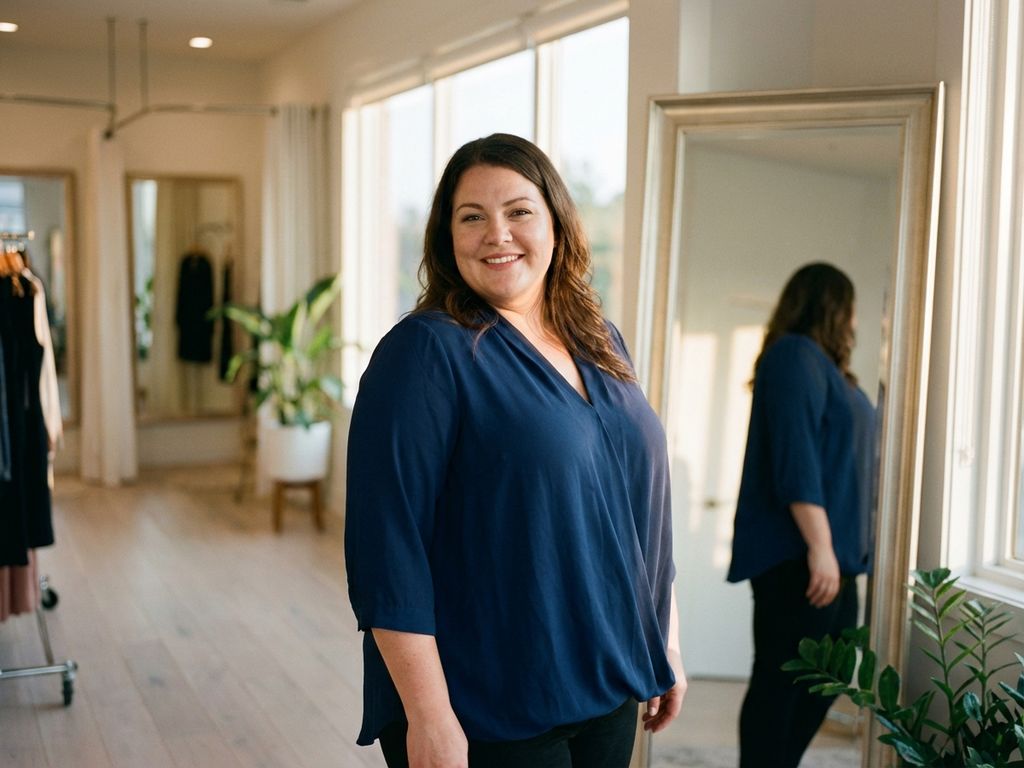 Hoe kies je een flaterende plus size blouse?