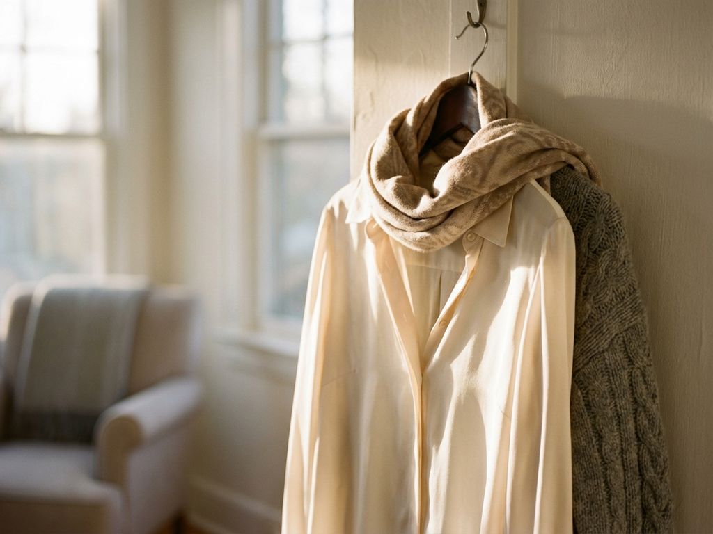 Hoe combineer je satijn kleding met andere stoffen?