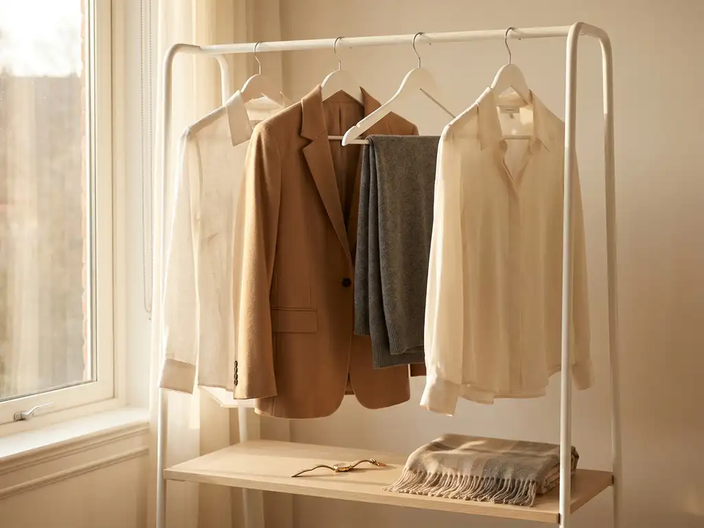 9 capsule garderobe regels die je kledingkeuzes elke ochtend versnellen