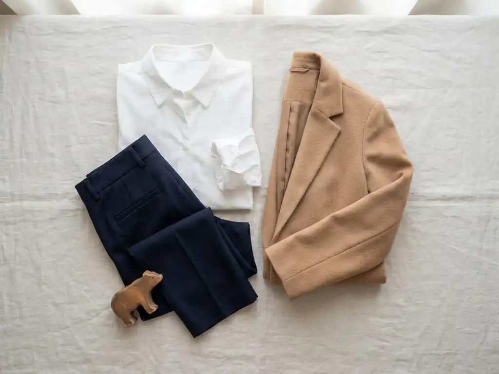 10 must-have capsule garderobe items voor ouders met weinig tijd