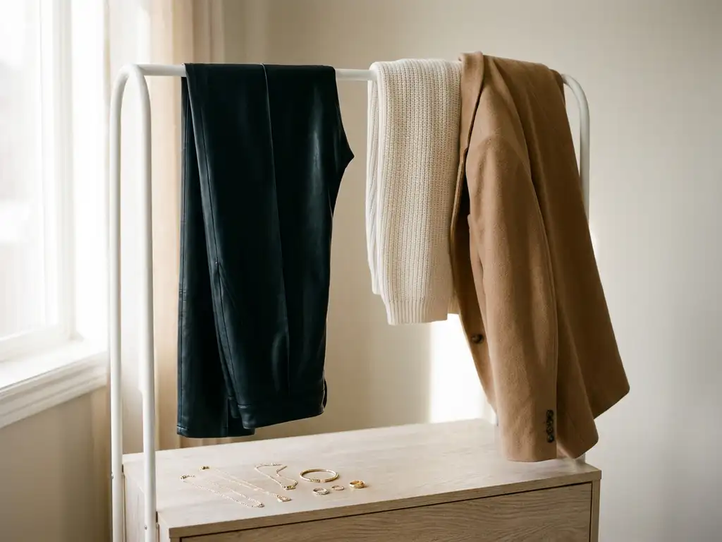 Hoe combineer je een vegan leren broek met andere kleding?