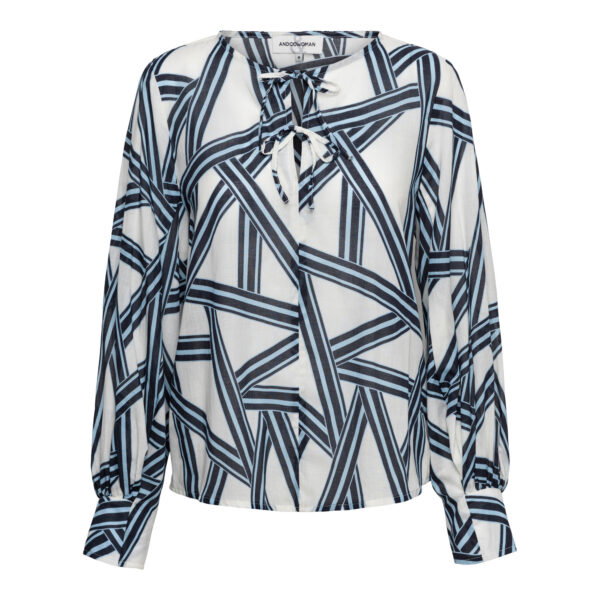 MARIT LINE BC-Chambray blue mul