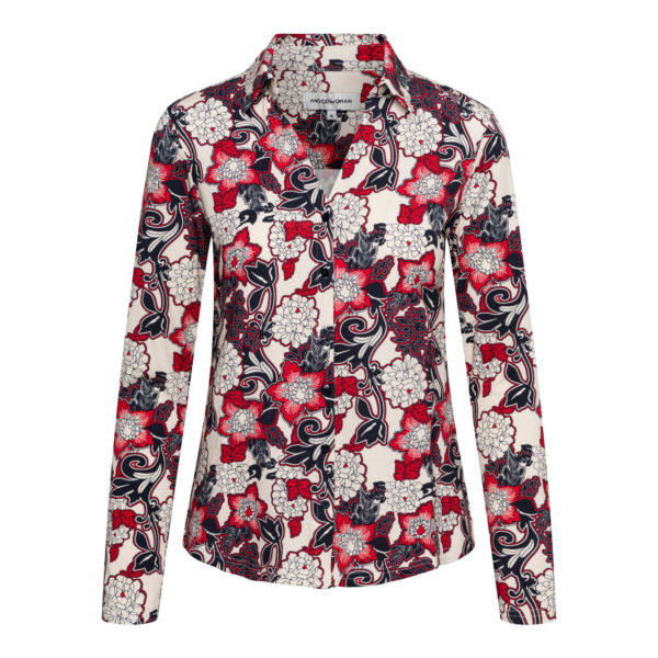 VAYEN FLOWER L-Red multi