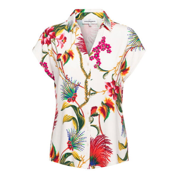 VALETTA FLOWER LC-Claret multi