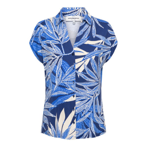VALETTA LEAF B-Blue multi