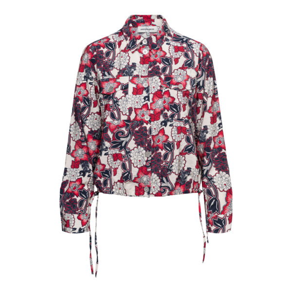 MARGJE FLOWER L-Red multi