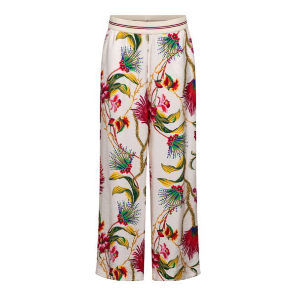 NESSY FLOWER LC-Claret multi