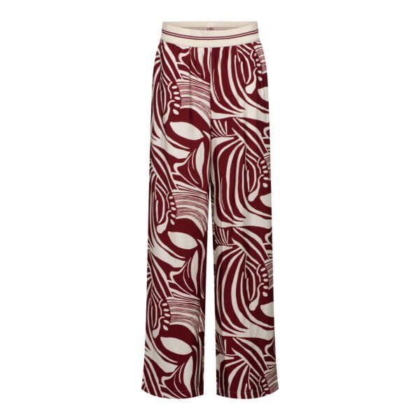 NESSY WEAVE LC-Claret multi