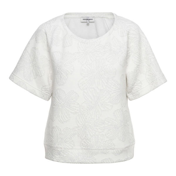 SUZY FLOWER H-Off white multi