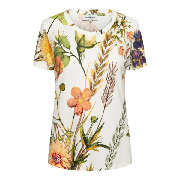 VERE FLOWER H-Off white multi