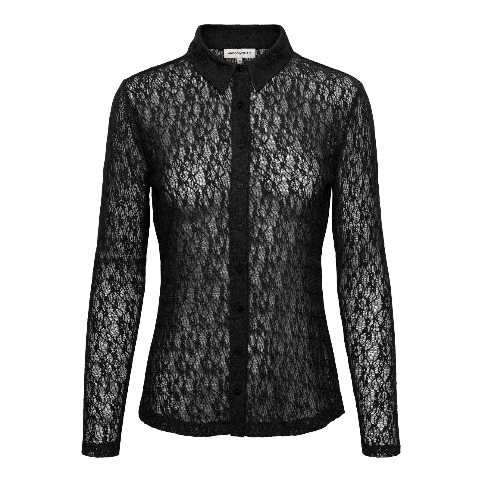 TINA LACE A-Black