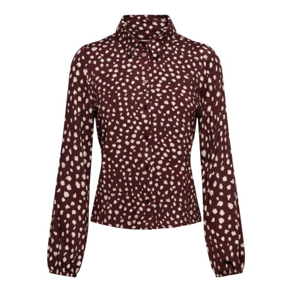 ANJA BAMBI LB-Burgundy multi