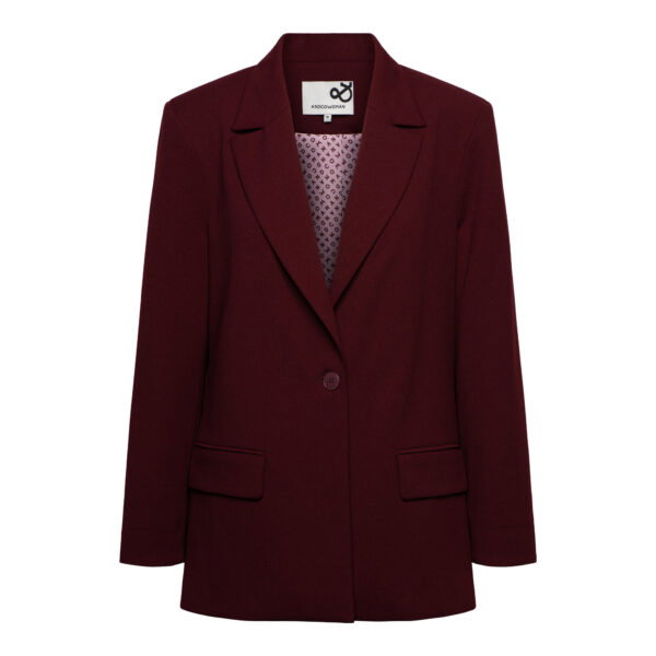 GLENNIS LB-Burgundy