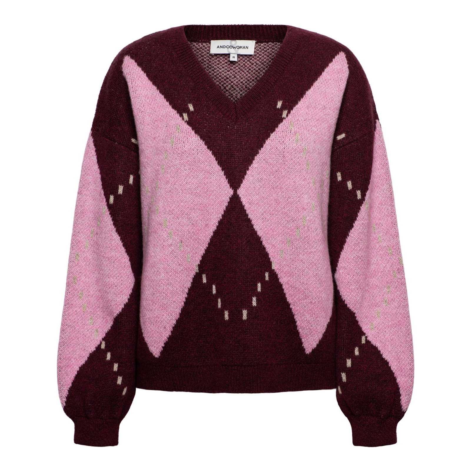 BERBER LB-Burgundy multi