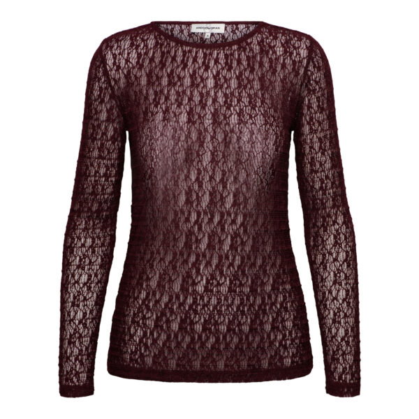 TRIS LACE LB-Burgundy